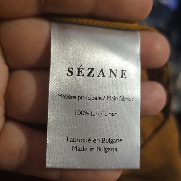 Brown Midi Dress with Button Detail - Picture 4 of 5